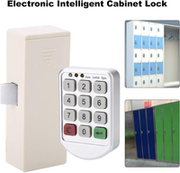 Serrure électronique pour armoire, serrure numérique classique pour porte d'armoire, serrure de meuble avec clavier intelligent et mot de passe numérique