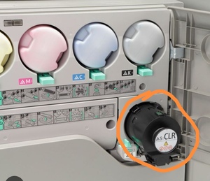 Cartuccia Toner per 5th Clear Color per Fotocopiatrice <span class=keywords><strong>a</strong></span> <span class=keywords><strong>Colori</strong></span> Ricoh MP C7100 7110 7200 CLR - Product Image 2