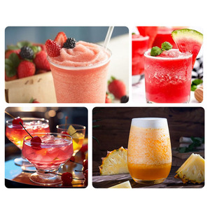 Automatic Commercial Grade Ice Blender and Frozen Beverage Dispenser Multi-Tank Smart <b>Machine</b> for Cold Granitas Smoothies AS-Ice - Product Image 6