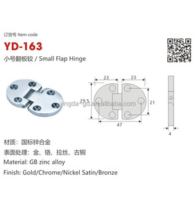 Cerniera <span class=keywords><strong>a</strong></span> 90 Gradi <span class=keywords><strong>per</strong></span> Montaggio <span class=keywords><strong>a</strong></span> Filo, Cerniera Robusta <span class=keywords><strong>per</strong></span> Piano Tavolo Pieghevole - Product Image 5