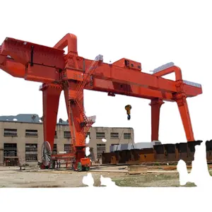 40 ton 50 ton 800 ton electric motor china zpmc truss type port rtg rolling boat lifting gantry crane price