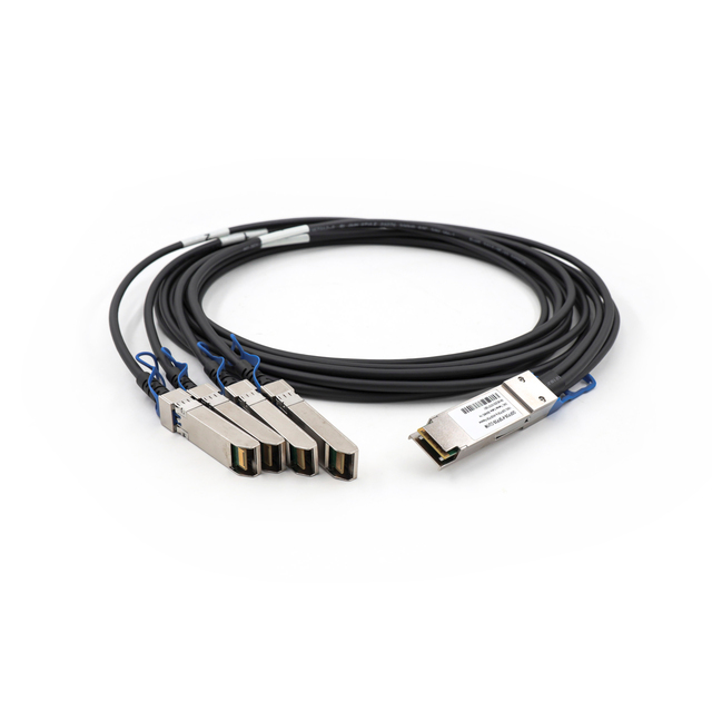 Chinese Factory Wholesale 100G QSFP-4 * 25G SFP+DAC Passive Copper Core Cable Compatible Digital to Analog Converter