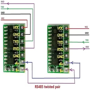 BSSY)Eletechsup R411B01 Convertitore da UART a RS485 3.3V 5V Modulo SP3485 per ESP8266 Raspberry <span class=keywords><strong>Pi</strong></span> Breadboard Controllo MODBUS RTU - Product Image 4