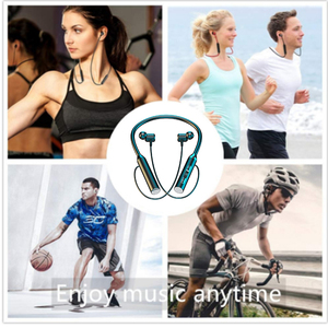 Auriculares Inalámbricos Dinámicos con Banda para el Cuello, Auriculares Estéreo para Juegos y Deportes con Auriculares Magnéticos Resistentes al Agua - Product Image 5