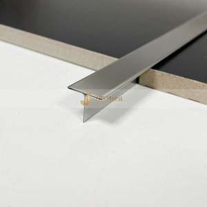 JYFMETAL LL131 Modern T-Shaped Decorative <b>Tile</b> Trim High Quality 304 Stainless Steel Wall Decoration Apartment <b>Tile</b> Accessories - Product Image 2