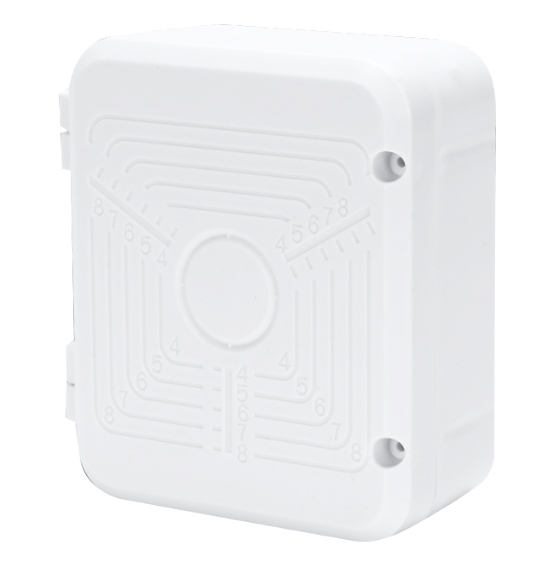Hot Selling HLVISUS White ABS Plastic Security Dome Camera Monitor Bracket JUNCTION Door Box Surveillance Equipment 117x97x50mm