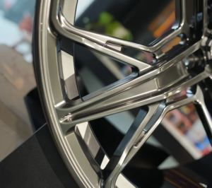 ล้ออัลลอยด์ฟอร์จ XINLAI สี Gunmetal ลายหลายก้าน ขอบเว้าลึก ขนาด 18-22 นิ้ว 5x112/5x114.3/5x120 ใหม่ สำหรับรถยนต์หรู - Product Image 2