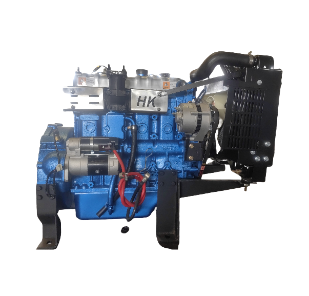 Diesel Engine Motor ZH490D 4 Cylinder 4-Stroke 1500rpm 20KW Water-Cooled High Quality Good Price Engineering Machinery
