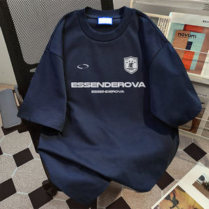 Ausverkauf Maßgeschneidertes Übergroßes Baumwoll-T-Shirt Digital Bedruckt Bequemer Ausschnitt 100% Baumwolle Fusselfrei Hochwertig Atmungsaktiv Knitterfrei - Product Image 1