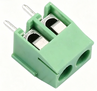 Offre Spéciale DB301V-3.5-2P-GN-S Bornier à Vis Droit Vert 2 Broches Pas de 3,5 mm Expédition Rapide En Stock