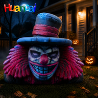 Arche gonflable géante d'Halloween en gros : modèle fantôme, squelette, démon de la récolte pour décoration extérieure de jardin et de maison hantée