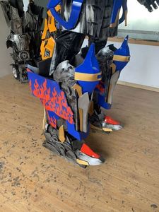 Disfraz de Robot de Espuma <span class=keywords><strong>Optimus</strong></span> Prime Azul de <span class=keywords><strong>Transformers</strong></span> para Cosplay de Halloween de <span class=keywords><strong>2</strong></span>.7 M - Product Image 5
