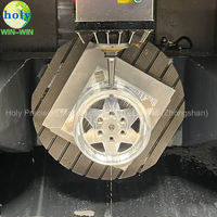 Servicio de Mecanizado CNC de Precisión de 5 Ejes para Ruedas de Automóvil, Fabricación de Ruedas de Aluminio para Vehículos OEM Mediante Torneado CNC