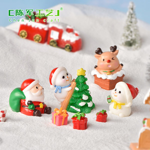 Decoración Navideña Chunjun Embrace, Adorable y Divertido Muñeco de Nieve Pequeño de Resina - Product Image 2