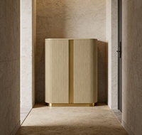 Cave à vin élégante et moderne haut de gamme multifonctionnelle : Rangement sophistiqué pour un espace de vie haut de gamme