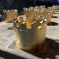 Foret de forage PDC forgé certifié API en carbure d'acier et diamant pour l'exploration géologique et l'ouverture de puits d'eau