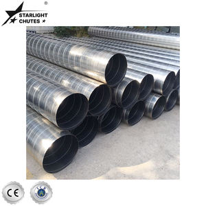 STARLIGHT CHUTES SC Conduit en acier inoxydable soudé de qualité industrielle <span class=keywords><strong>pour</strong></span> les fumées chimiques, échappement à haute température, dimensions personnalisables - Product Image 4