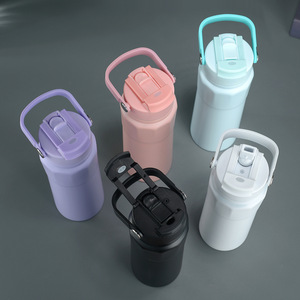 Bouteille de sport isotherme sous vide en forme de diamant de 750 ml, produit d'usine, avec flacons de parfum prêts à l'emploi et pompe à parfum - Product Image 5