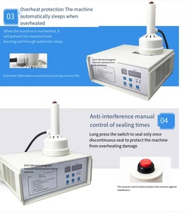 500A bán tự động sữa chai cảm ứng điện từ niêm phong cầm tay nhựa nắp chai nhôm lá mỏng niêm phong máy - Product Image 3