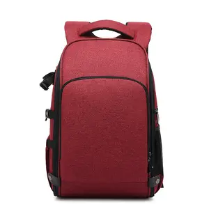 New 8001 Black Men Waterproof Slr Extra Large Sling Backpack Camera Bag Outdoor Portable Waterproof Backpack for Notebook