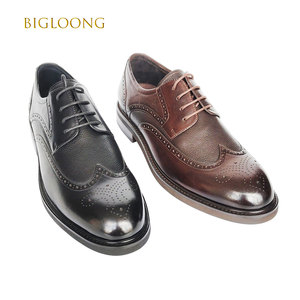 <strong>Men's</strong> Oxford Formal Lace-up Anti-Slippery High-quality <strong>Shoes</strong> for Classic Brown Ornamental Perforations All Seasons Wedding <strong>Shoes</strong> - Product Image 6
