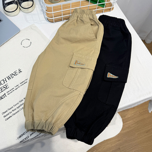 <span class=keywords><strong>Pantalon</strong></span> décontracté pour garçons, collection Printemps 2026, nouveau <span class=keywords><strong>pantalon</strong></span> ample et stylé pour enfants, <span class=keywords><strong>pantalon</strong></span> long tendance pour bébés - Product Image 2
