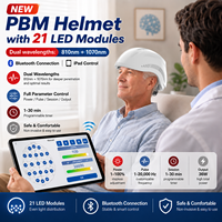 Système EEG QEEG professionnel, Neurofeedback, Casque cérébral PBM, 810nm 1070nm, OEM ODM, Casque à infrarouge proche pour le bien-être des personnes âgées