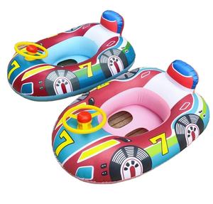 Juego de natación para bebé, flotador de <span class=keywords><strong>piscina</strong></span> inflable con dosel de protección solar para niños de 3 a 36 <span class=keywords><strong>meses</strong></span> - Product Image 1