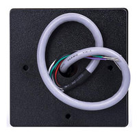 Lector de Control de Acceso por Tarjeta ZK RK102, Resistente al Agua IP65, Wiegand 26 34, Lector de Tarjetas de Proximidad RFID 125Khz