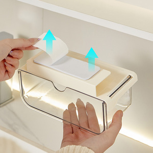 Bathroom Storage <b>Box</b> For <b>Makeup</b> Organizer Small Capacity Water Resistant With Drawer Style For Cosmetics And Personal Care Items - Product Image 3