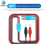 Cordon d'alimentation MAANT M103 de haute qualité, supportant 11A, à faible résistance interne, pour la réparation de téléphones mobiles, outil de démarrage.
