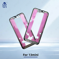 Lentille en verre d'écran extérieur de téléphone portable pour cadre iPhone 13 13 Mini 13 Pro Max avec pièces de réparation de panneau de verre OCA