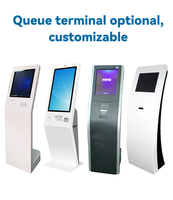 Système de distribution de file d'attente de billets kiosque/système de gestion de file d'attente de bouton d'appel de service/terminal de libre-service d'appel de client sans fil