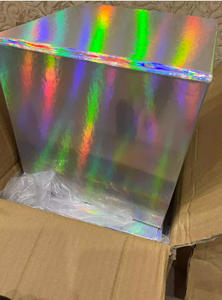 Có thể tái chế sang trọng có thể gập lại cứng cứng nhắc máy ảnh bao bì hộp dập nổi cổ điển màu đen lớn từ trình bày cản trở hộp cho - Product Image 4