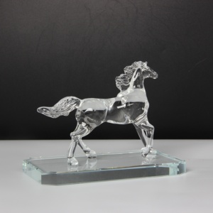 Kristallen paardenornamenten Bedrijfsgeschenken Kantoor Studie Bureaudecoraties Handwerk - Product Image 1
