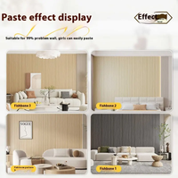 Vente chaude 0.6*3M autocollant mural de calandre 3D auto-adhésif Peel & Stick panneau mural de calandre 3D en rouleau pour la décoration murale