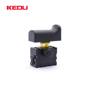 KEDU HY15DB 250V 12A IP50 Push Button Chuyển Khóa OFF Kích Hoạt Chuyển Cho Máy Cắt Cỏ - Product Image 5
