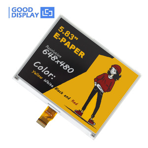 Goodisplay GDEY0583F41 5.83นิ้ว Quad Color E-Paper โมดูลจอแสดงผล648 × 480 SPI 12S การรีเฟรชแบบเต็มจอ E-Ink พลังงานต่ำเป็นพิเศษ - Product Image 3