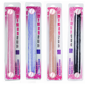 Schlussverkauf Fabrik Schwule Lesbe realistisch flexibel <span class=keywords><strong>15</strong></span> Zoll riesiger Doppelend <span class=keywords><strong>Dildo</strong></span> - Product Image 6