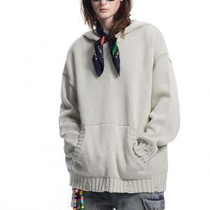 Sudadera con Capucha Extra Grande de Algodón Personalizada para Mujer, Ropa Casual de Invierno con Opción de Logotipo Personalizado - Product Image 1