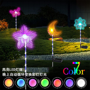Fontaines chaudes extérieur jardin noël vacances artificielle rgb led fibre optique roseau lumière jardin maison décorative modifier <span class=keywords><strong>lampe</strong></span> - Product Image 3