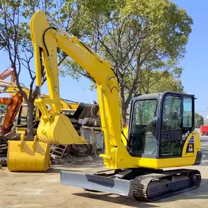 טוב מחיר יפן מקורי מיני 5T 6T komatsu pc56 חופר למכירה, komatsu pc56 מחפר מכירה לוהטת