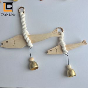 <span class=keywords><strong>Campanello</strong></span> di pesce realistico in legno di faggio di alta qualità personalizzabile nuovo decorazione in legno massello regalo con ornamento da appendere ingresso - Product Image 1