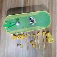 Plateau de golf pliable pour enfants, mini-golf de bureau, jouets éducatifs de bureau, cadeaux promotionnels pour enfants