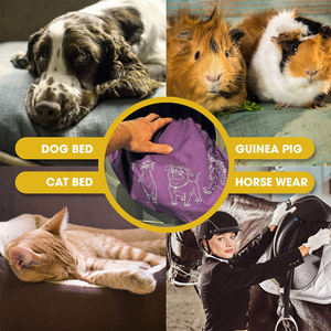 Sac à linge pour animaux de compagnie 2025 News, empêche les poils d'animaux de bloquer la machine à laver, taille jumbo, sac à laver pour chien, chat, cheval, cobaye - Product Image 5