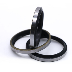 Joint d'étanchéité hydraulique de type <span class=keywords><strong>GA</strong></span>, anneau de gomme renforcé en métal pour pièces de rechange d'excavatrice, chargeuse et pelle rétrocaveuse - Product Image 1