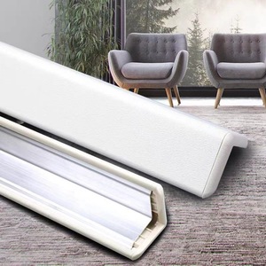 Protection d'angle en PVC Wolverhampton, noyau en aluminium de 1,2 mm, pour la protection des murs dans les maisons, les hôpitaux et les établissements de soins - Product Image 2