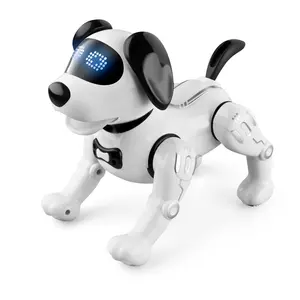 Kids Educational R19 RC Robot Dog Toys for Kids Multi-function Intelligent Programming Feeding Interactive Pet Toys