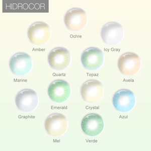 Miễn phí Mẫu hidrocor màu liên hệ với ống kính bán buôn hàng năm màu sắc tự nhiên mềm mắt liên lạc ống kính lentes de contacto de colores - Product Image 6