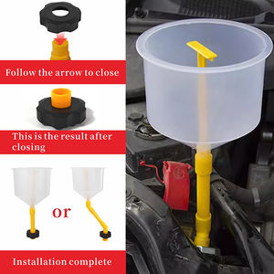 Juego de 16 Embudos para Fluidos y Aceite, Adaptadores, Probador de Refrigerante, Kit de Embudo de Refrigerante Antiderrames para Vehículos - Product Image 5